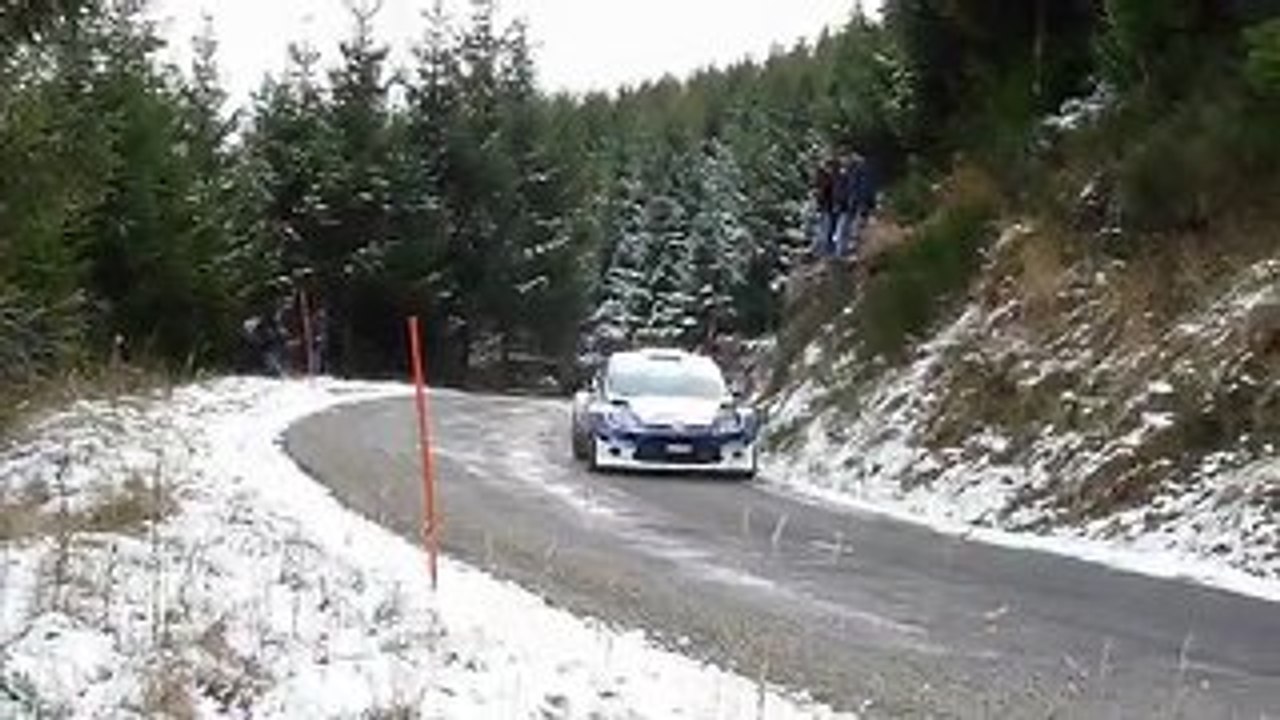 Mikko Hirvonen essais Fiesta S2000 en Ardeche