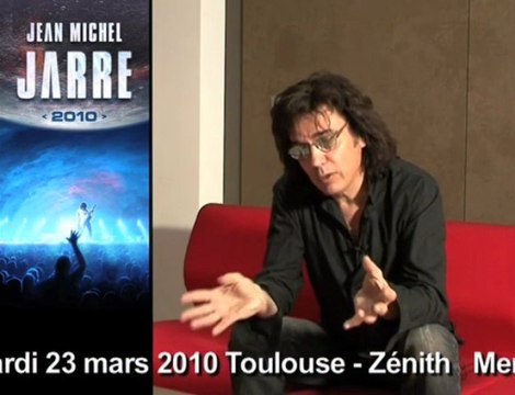 Jean-Michel Jarre en tournée en 2010 (La Boite Noire)