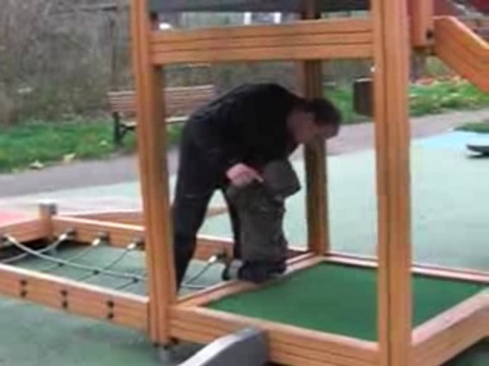 parcours pour enfants : enzo et papa