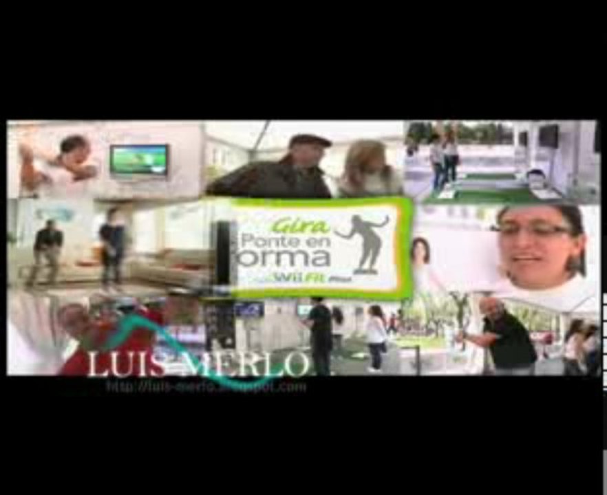Luis en el anuncio de Wii 01