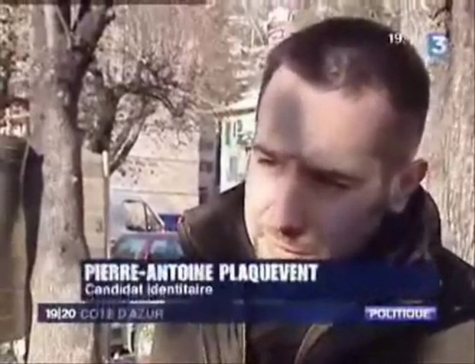 Cantonale partielle : Nissa Rebela au micro de France 3