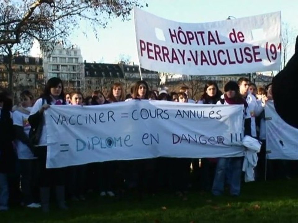 Grippe A: Les étudiants infirmiers lancent la révolte