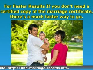 The 2 Ways to Find Massachusetts Marriage Records Fast!