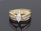 2 CT T.W. Diamond Ring 14K Yellow Gold