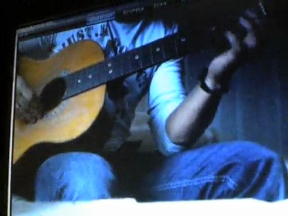 guitare rythme et solo, montage vidéo