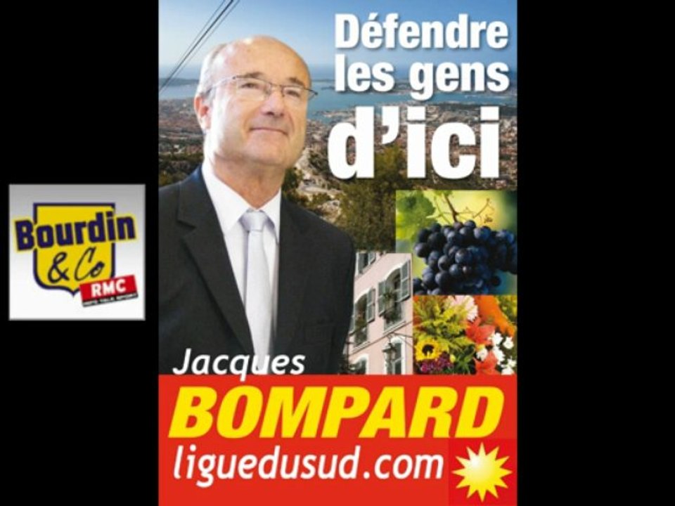 Jacques Bompard (Ligue du Sud) chez Bourdin