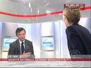 Le 18h,Marie Treps, Stéphane Rozès, Pascal Husting et Vincent Courtillot
