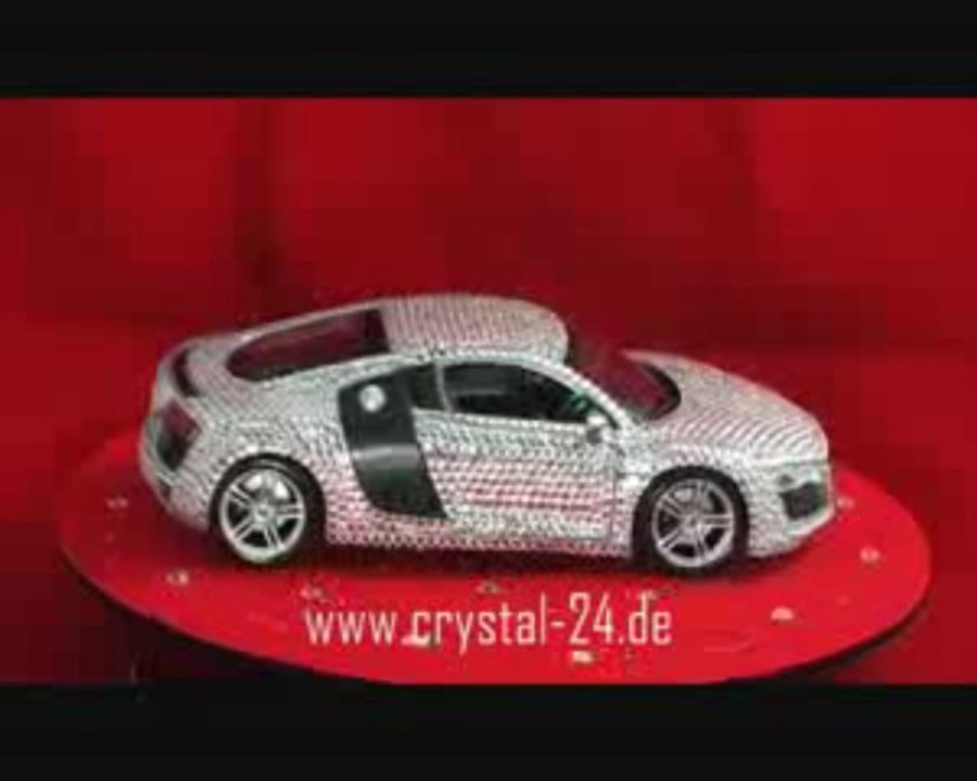 Audi r8 1:18 crystal swarovski edition
