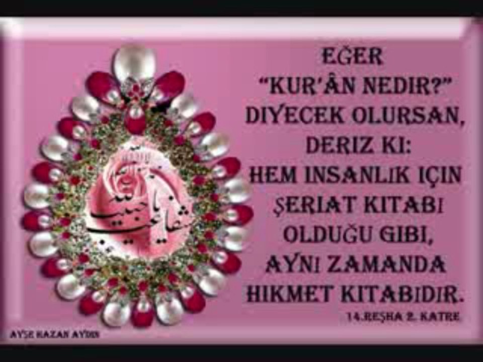 KUR'AN NEDİR