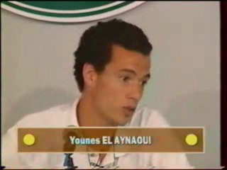Younes El Aynaoui à Rolland Garros