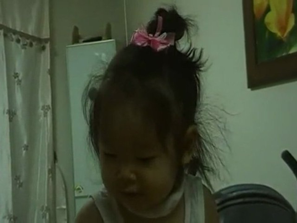 Baby Mideum Dancing and Winking