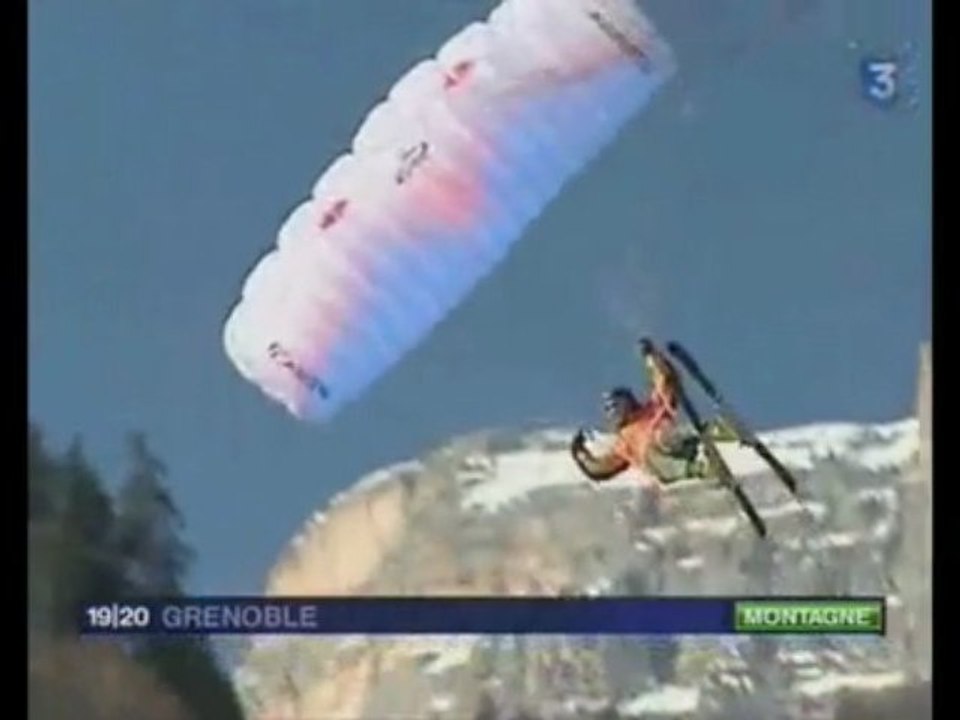 Coupe Icare Blanche 2009 - France 3 Grenoble - JT