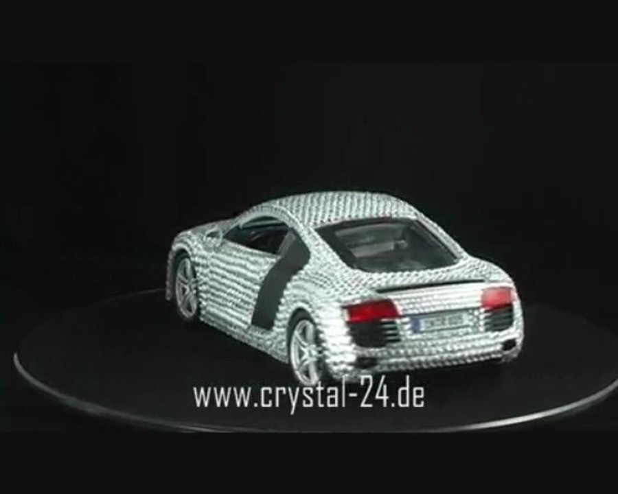 Audi r8 1:18 crystal swarovski edition