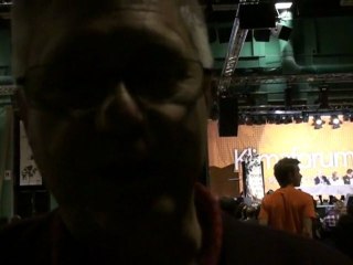 Interview de Gilles Catoire à Copenhague Forum du Climat 09