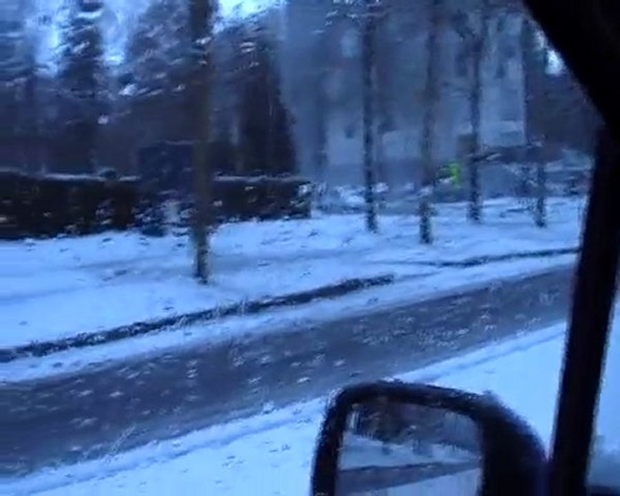 Il neige à Rennes le 18 Decembre!