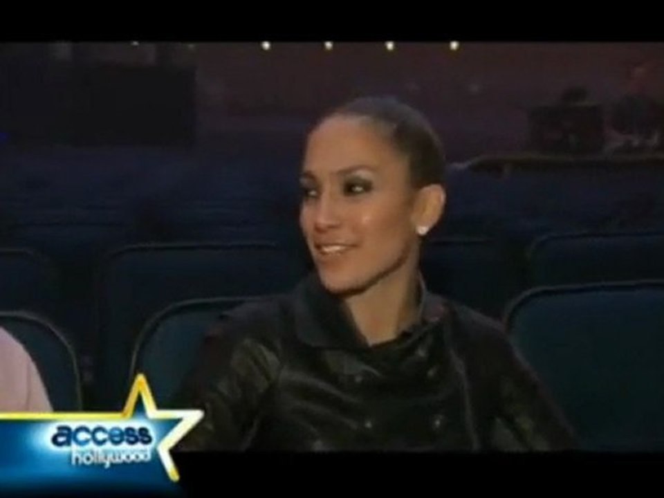 Jennifer Lopez interview - Rehearsing for the AMAs