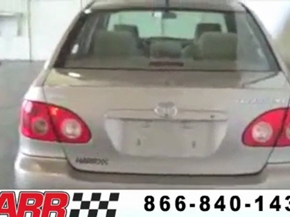 Harr Toyota Worcester MA: 2008 Toyota Corolla T755