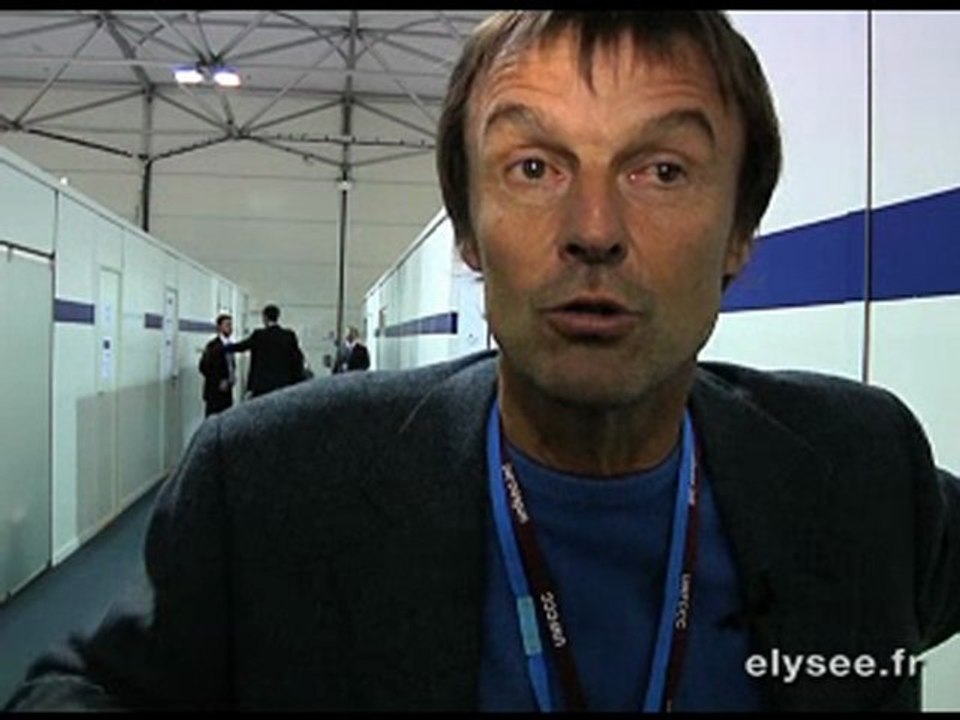 Interview de Nicolas Hulot au COP15
