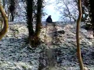Maubeuge : Session Remparts "Dessente neige à deux"