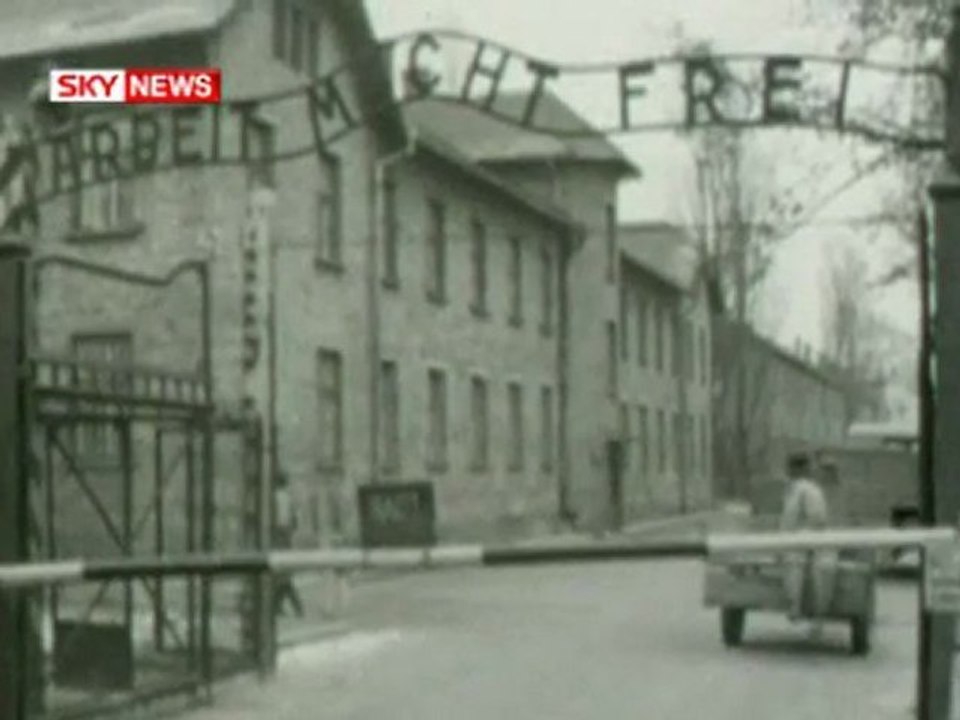 Nazi Sign Stolen From Auschwitz Death Camp