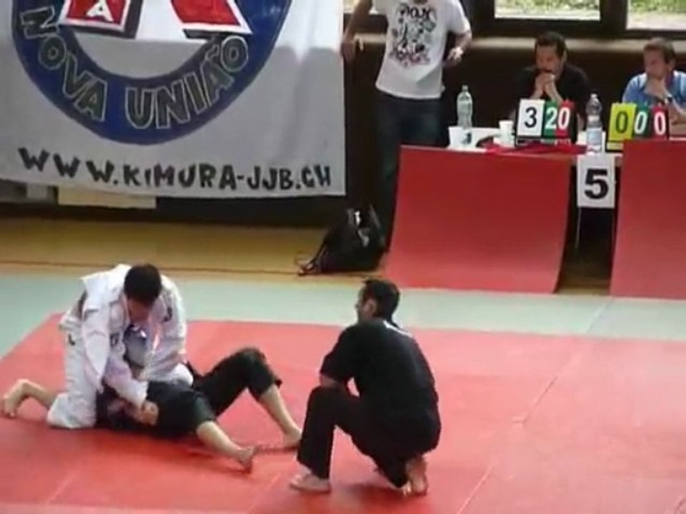 sam aux championnats européens de Morges 2009 second fight