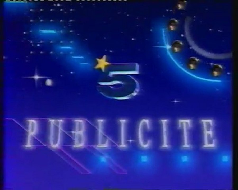 La Cinq 24 Décembre 1990 Jingle - ba - pubs