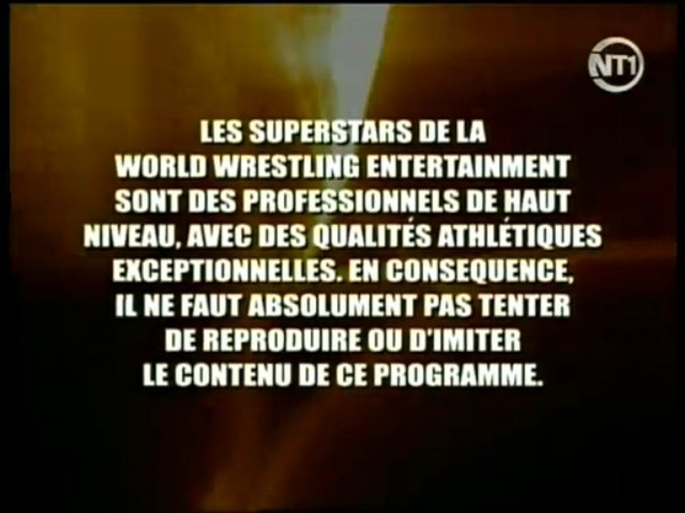 avertissement wwe FR
