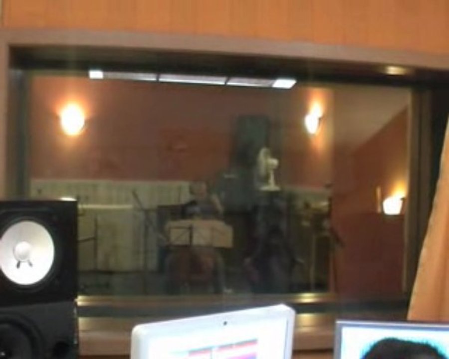 The recording studio