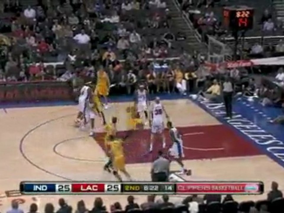 NBA Danny Granger drives right down main street for the two-