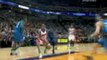 NBA Monta Ellis spins past a defender and sinks a tough layu