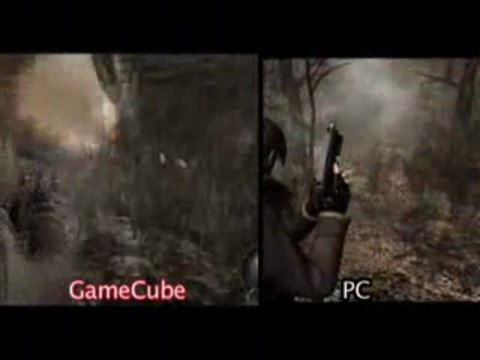 Resident Evil 4 comparison Gamecube vs PC