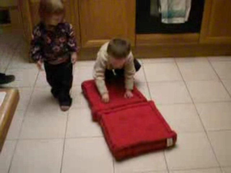 Quentin et Lauryane font des galipettes