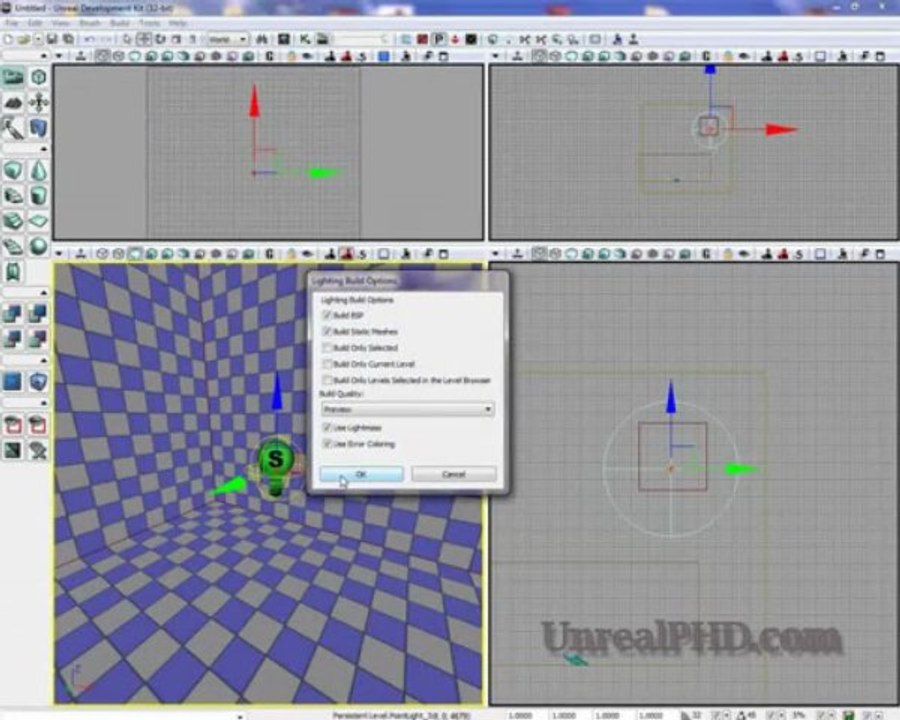 Unreal Development Kit [UDK] - How to Add a Light in UDK