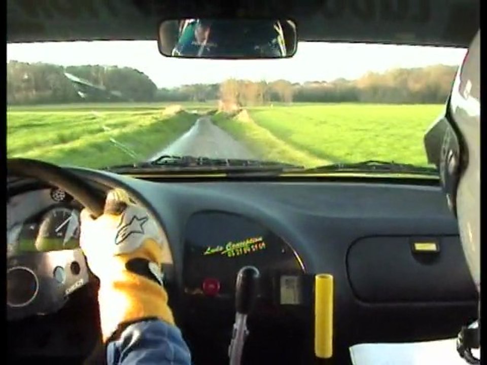 Sébastien Fournier rallye du ternois 2009 scratch dans l'ES3