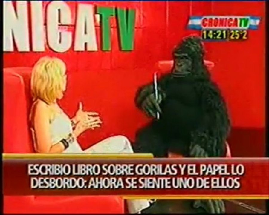 Anabela Ascar entrevista al Gorila Escritor 1/4
