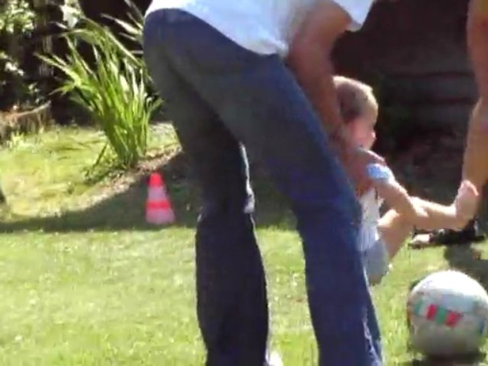 Foot été 2006 tête de Lolo