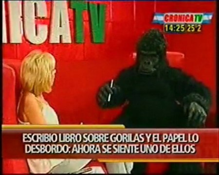 Anabela Ascar entrevista al gorila escritor 2/4