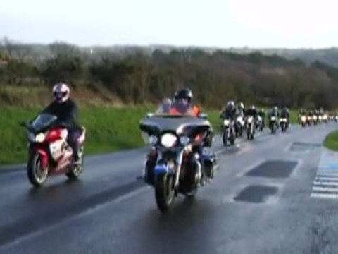 Ballade moto téléthon 2009 landerneau