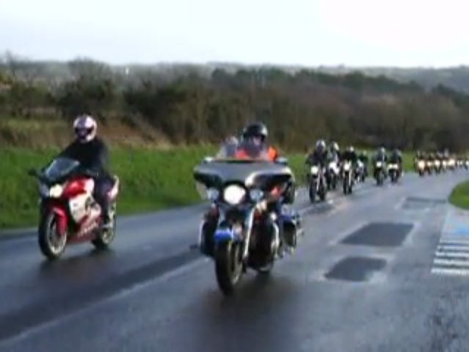 Ballade moto téléthon 2009 landerneau