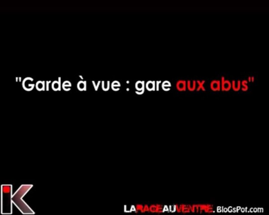 Garde à vue : Gare d'Abus....