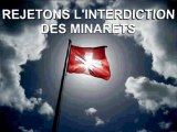 Suisses -Rejetez l'interdiction des minarets, pétition