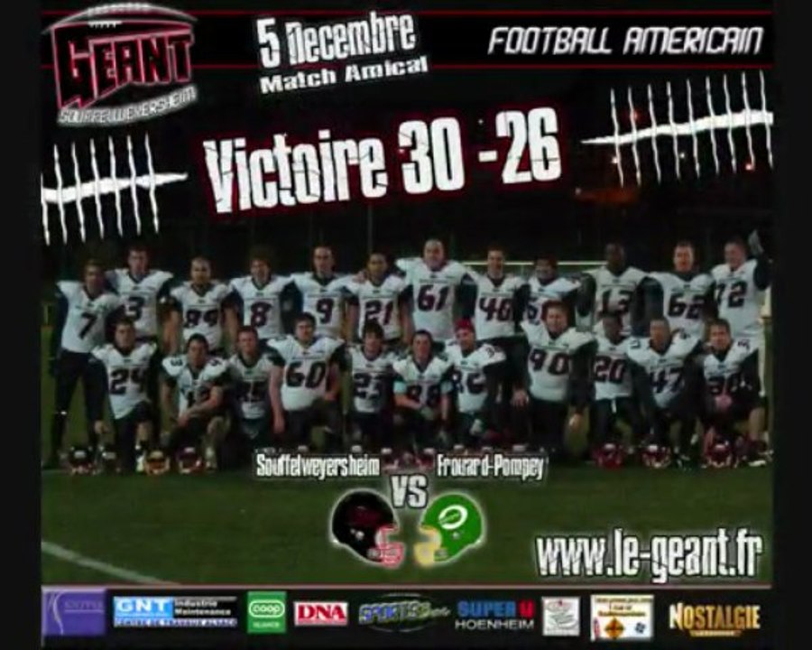 Cavalier vs Géant, Souffel' s'impose à nouveau !