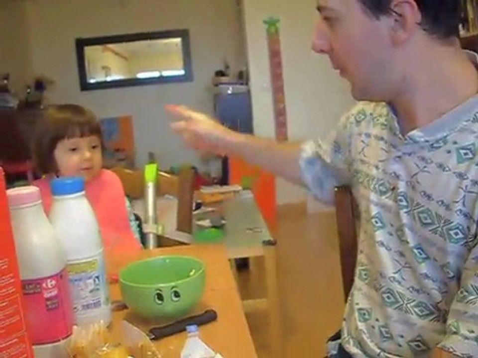 petit déjeuner en famille