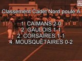 HIGHLIGHT CADET GAULOIS VS CAIMANS POULE A NORD