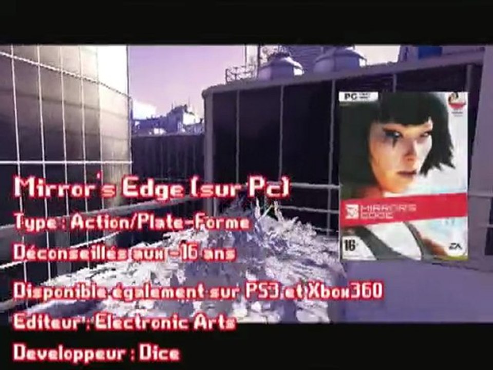 VideoTest de Turtle : Mirror's edge