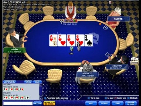 LE JEU DE POKER EN LIGNE DE POKER 770