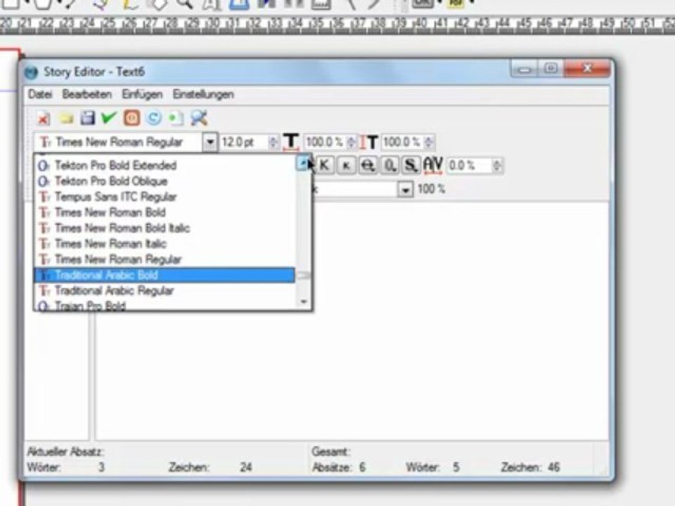 Ein kurzer Brief mit Scribus Teil 2