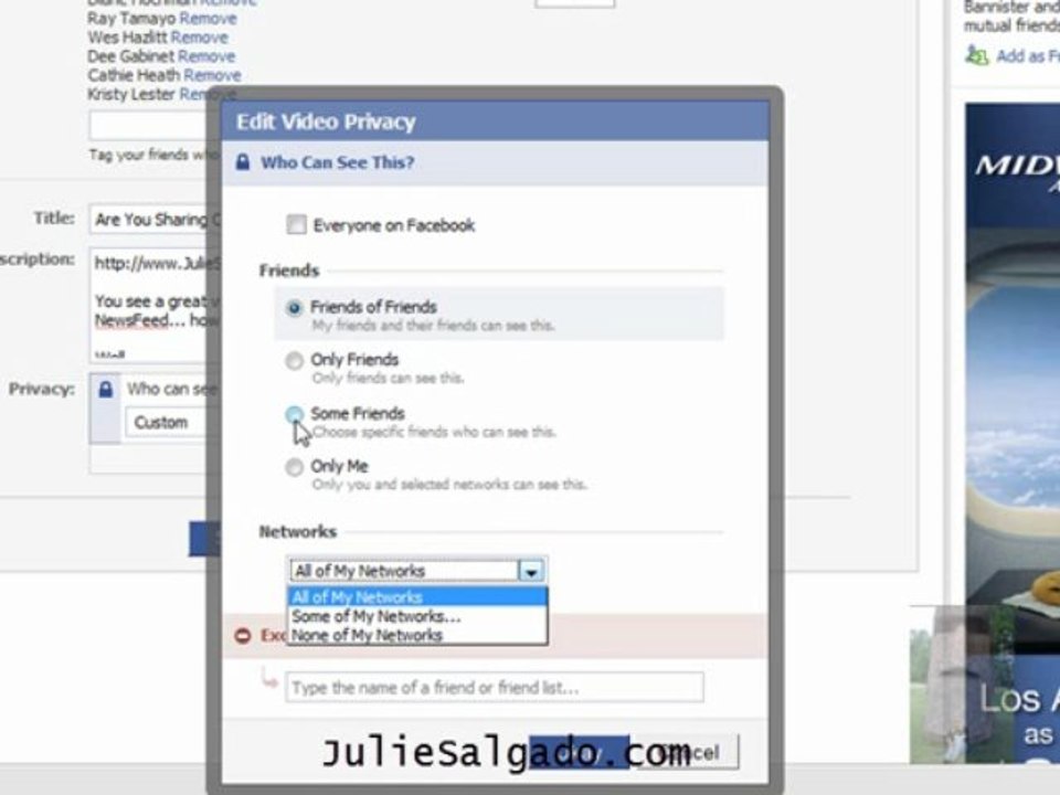 How To Use Facebook Video Privacy Settings