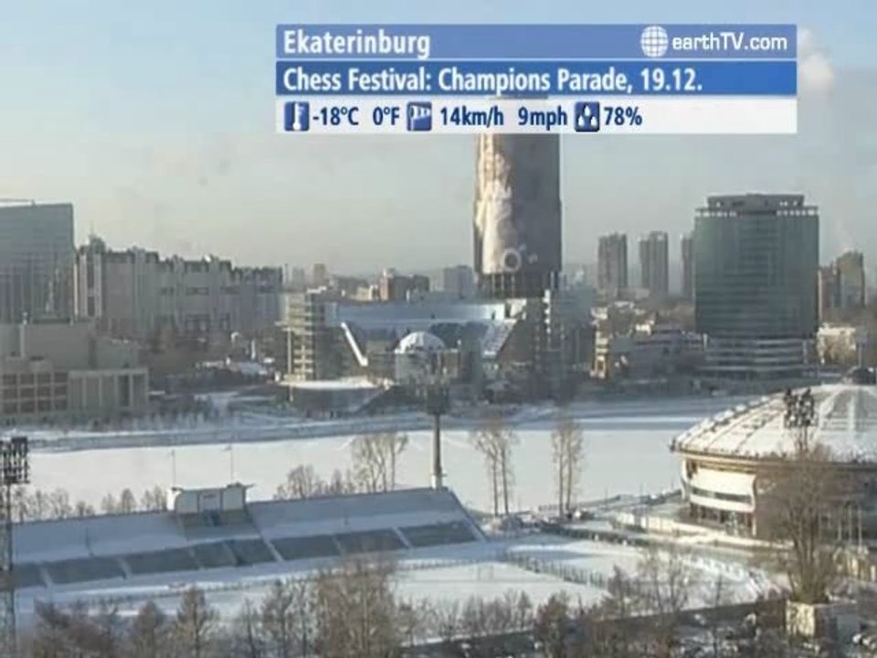 Nouméa - New Caledonia, Brussels - Belgium, Avignon - France, Bandar Seri Begawan - Brunei, Ekaterinburg - Russia, Hong Kong SAR - China, Melbourne - Australia