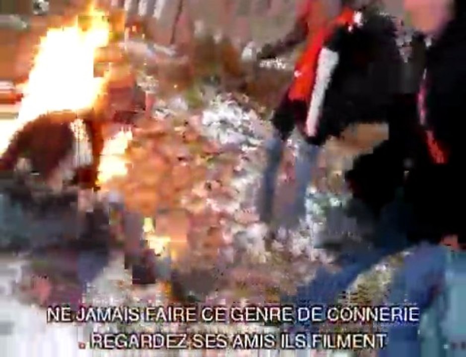 la betise des jeux cons ( JEUNE EN FEU )